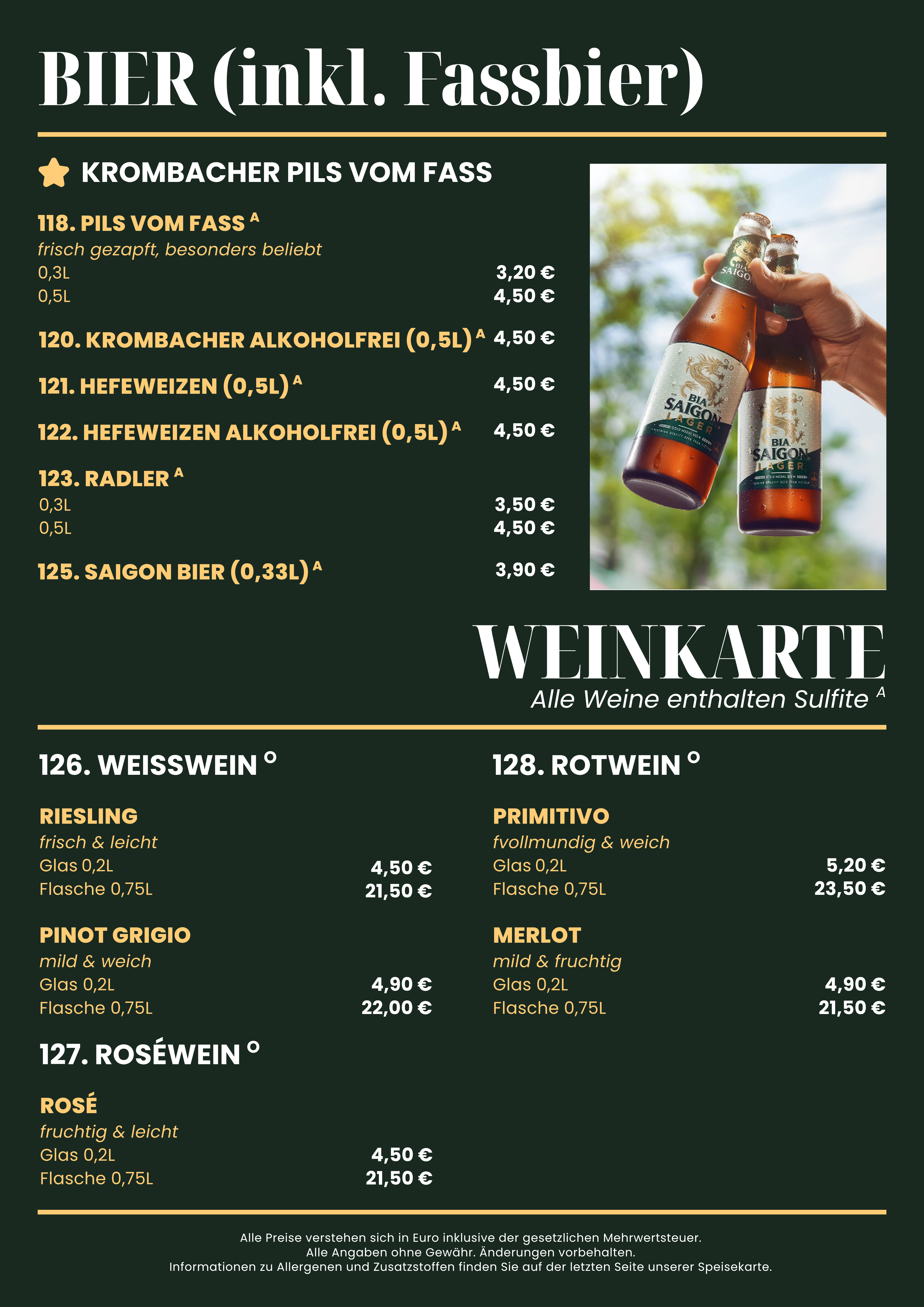 Speisekarte Seite 19